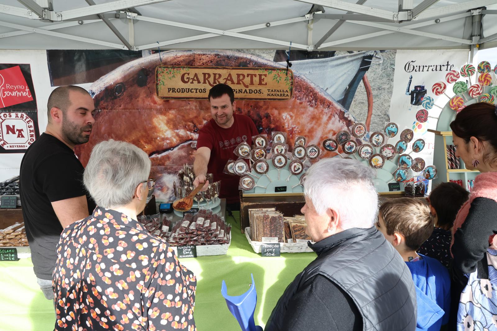 Sabor y tradición en la feria de Andoain