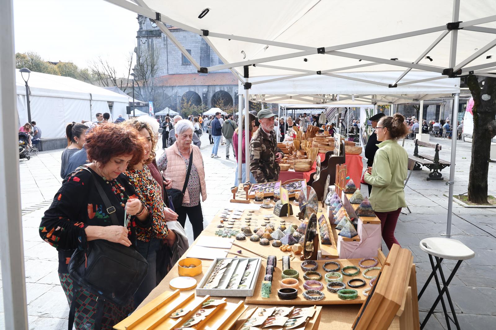 Sabor y tradición en la feria de Andoain