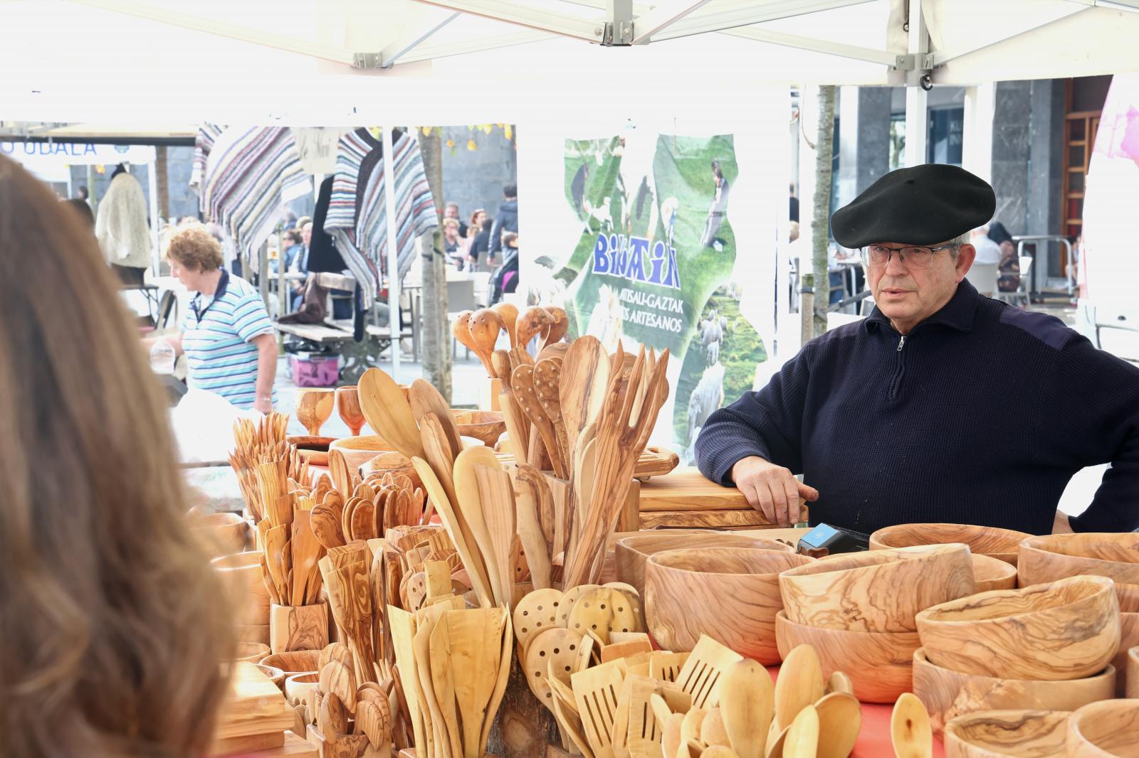 Sabor y tradición en la feria de Andoain