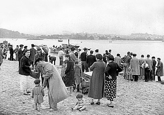 El éxodo masivo a Francia para huir de la guerra