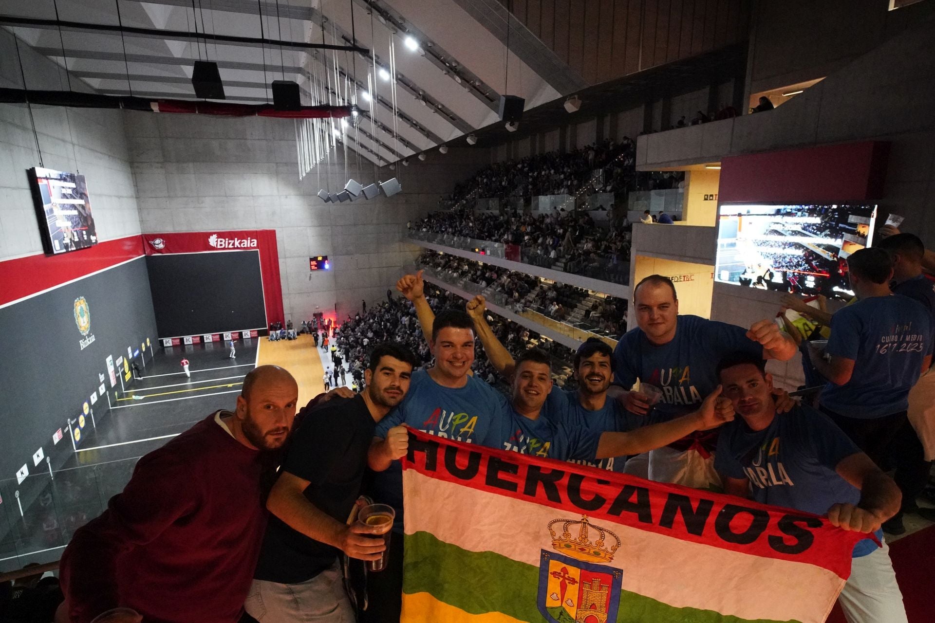 Fotos de la final del Cuatro y Medio: Etxeberria y Zabala