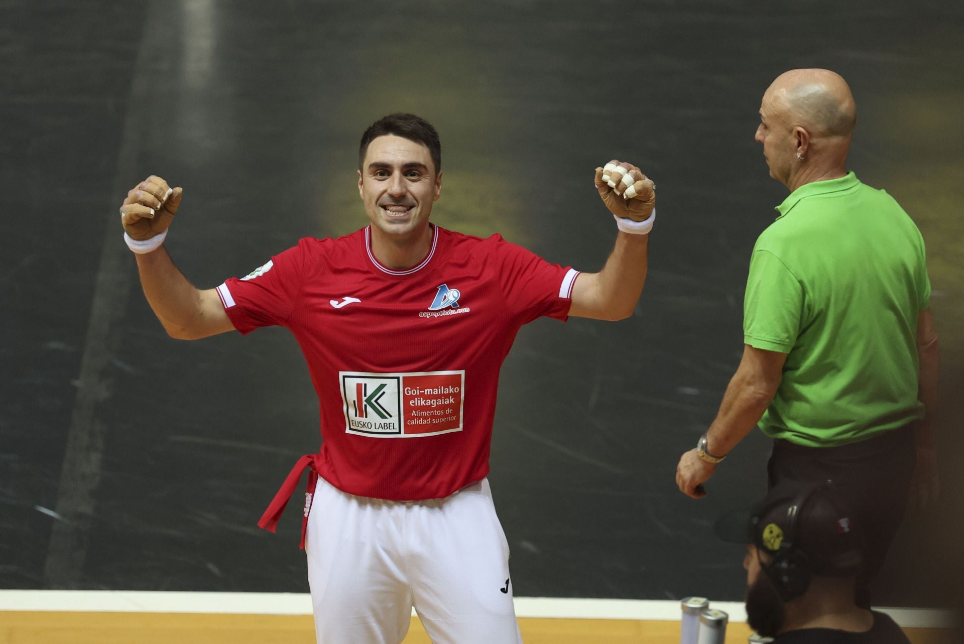 Fotos de la final del Cuatro y Medio: Etxeberria y Zabala