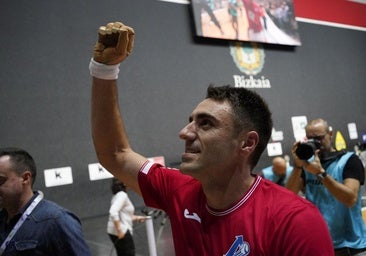 Peio Etxeberria: «Me he centrado mucho en mí y por eso ha venido la txapela»