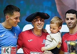 Peio Etxeberria, el amigo de la pared izquierda