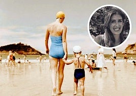 Una de las imágenes que coloreó Isabel López Biurrun.