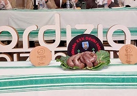 En el Campeonato participarán chacineros de toda Euskal Herria.