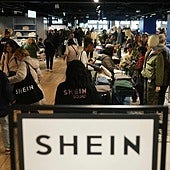 Apertura el pasado 5 de noviembre de una tienda de Shein en la planta superior de los grandes almacenes BHV Rivoli en París.