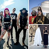 The Dwarves, Bridge City Sinners, Cuir, Henge eta Les Robots, Trashville gunean