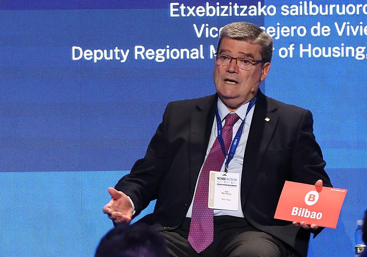 Aburto ha participado este miércoles en el Congreso House Action que se celebra en San Sebastián.