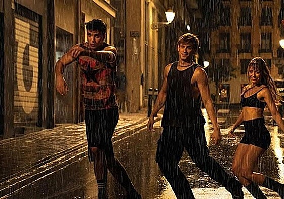 Uno de los números musicales de 'Todos los lados de la cama'