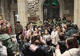 Al igual que el año pasado, en caso de mal tiempo la musika eskola tocará en los soportales del consistorio.