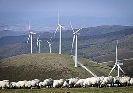 Gipuzkoa solo cuenta con el parque eólico de Elgea-Urkilla, que cuenta con alrededor de 70 molinos.