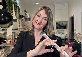 Nagore Prieto en vísperas de la nueva 'inauguración' de 'Itxura' tras la remodelación realizada.