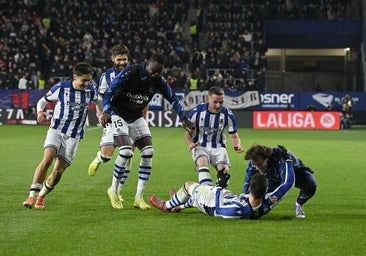 El 1x1 de los jugadores de la Real Sociedad ante Osasuna