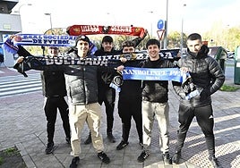 Ambiente de derbi en El Sadar