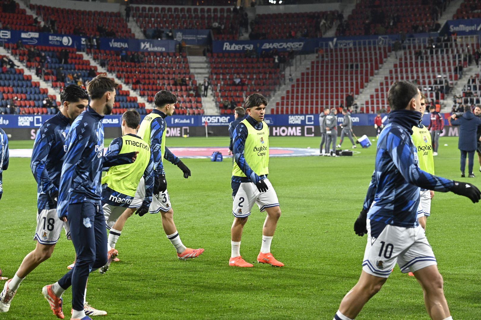 Las mejores imágenes del Osasuna - Real Sociedad