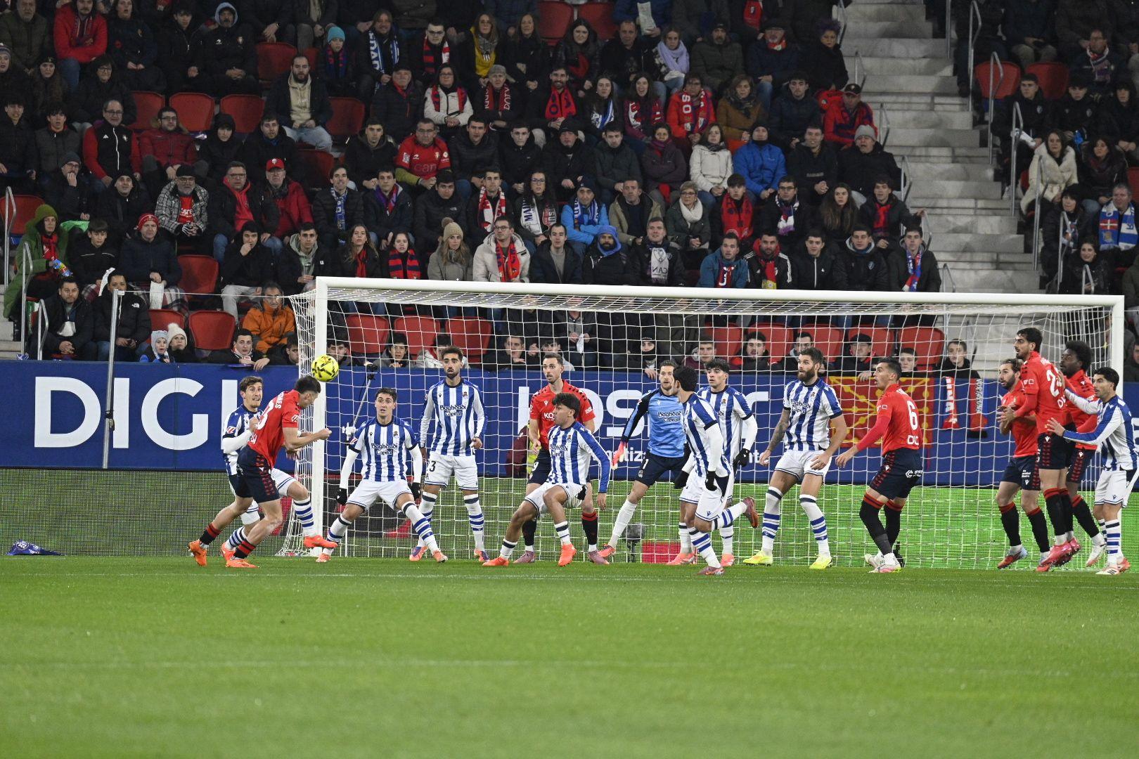 Las mejores imágenes del Osasuna - Real Sociedad