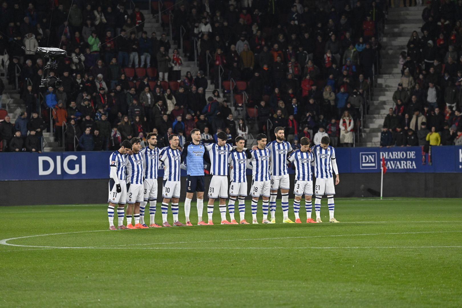 Las mejores imágenes del Osasuna - Real Sociedad