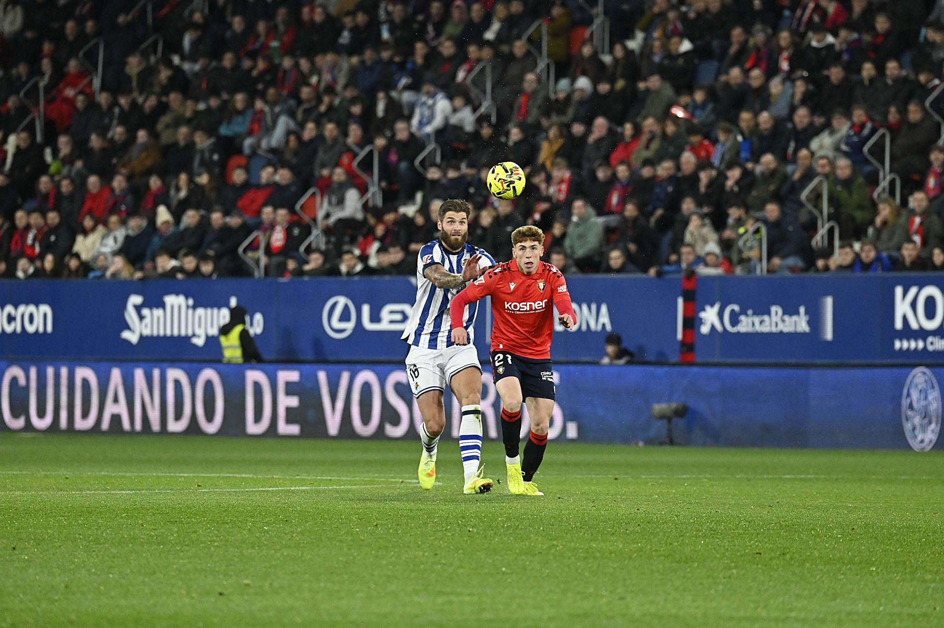 Las mejores imágenes del Osasuna - Real Sociedad