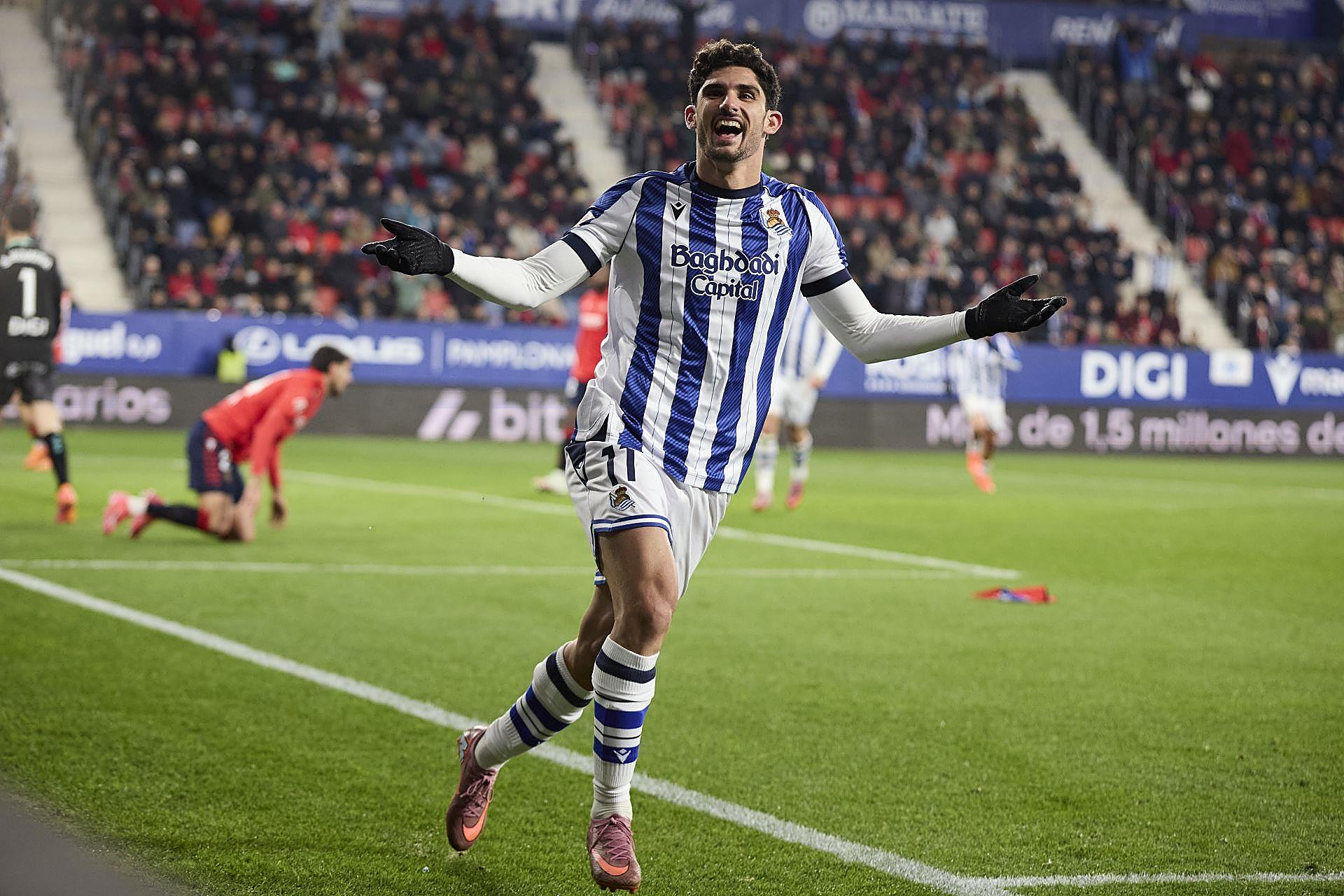 Las mejores imágenes del Osasuna - Real Sociedad