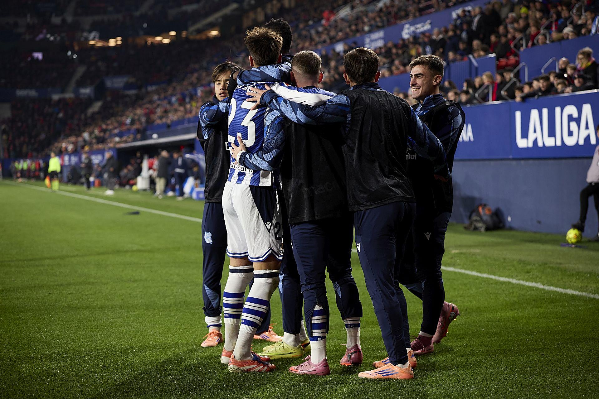 Las mejores imágenes del Osasuna - Real Sociedad