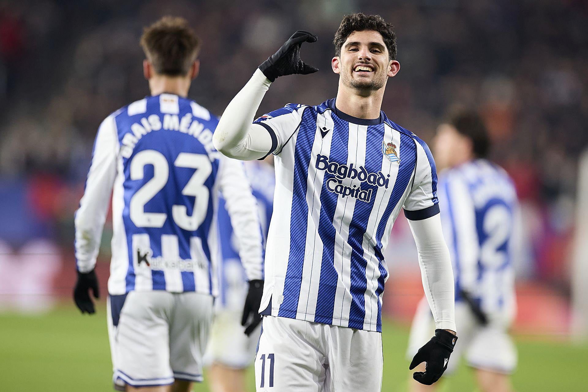 Las mejores imágenes del Osasuna - Real Sociedad