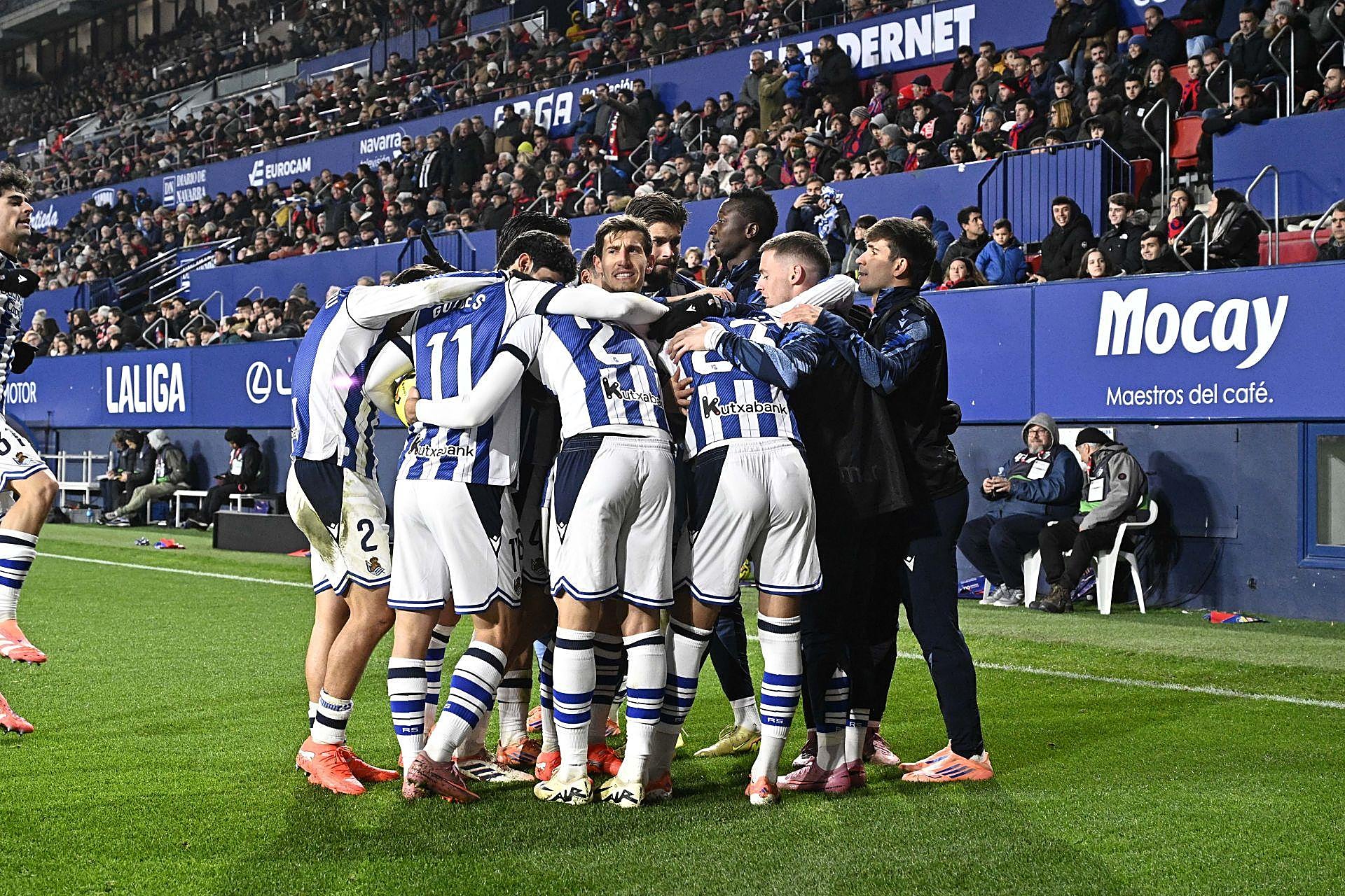 Las mejores imágenes del Osasuna - Real Sociedad