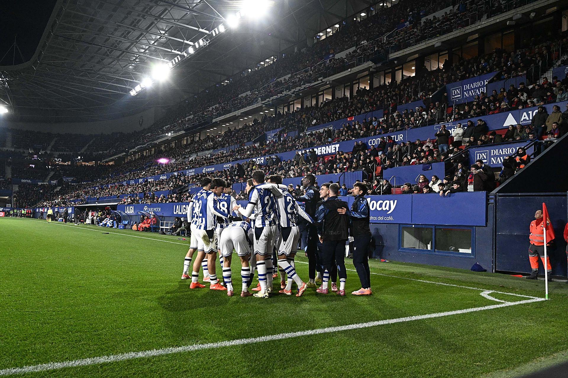 Las mejores imágenes del Osasuna - Real Sociedad