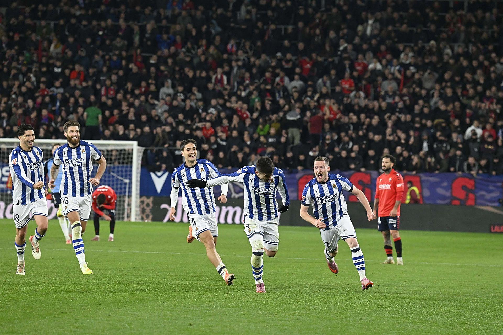 Las mejores imágenes del Osasuna - Real Sociedad