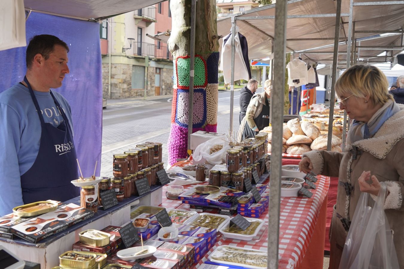 Odolkia, babarrunak eta ardoa nagusi Ormaiztegin