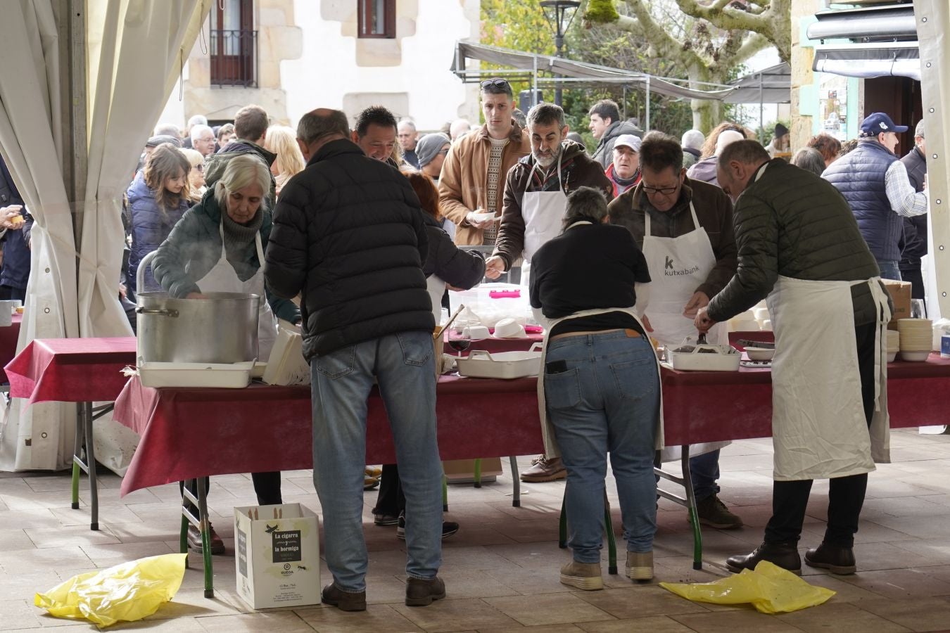 Odolkia, babarrunak eta ardoa nagusi Ormaiztegin