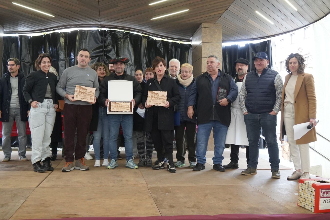 Odolkia, babarrunak eta ardoa nagusi Ormaiztegin