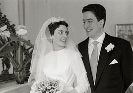 Seguro que estos novios sin identificar se dieron el sí sin problemas.