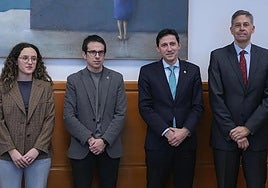 El consejero Noël d'Anjou mantuvo una reunión con EH Bildu la pasada semana.