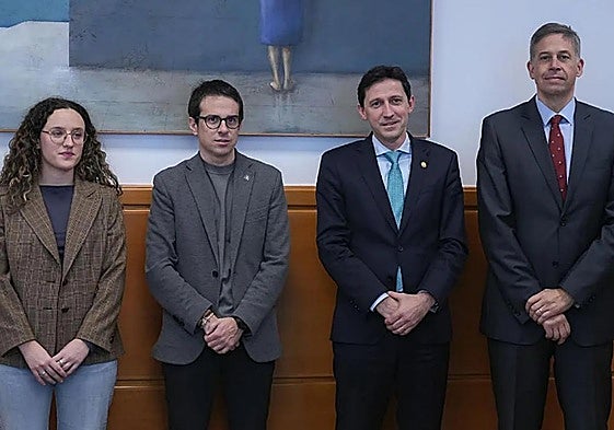 El consejero Noël d'Anjou mantuvo una reunión con EH Bildu la pasada semana.