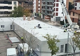 Durante la construcción del nuevo ambulatorio, el servicio se prestará en las cabinas instaladas.