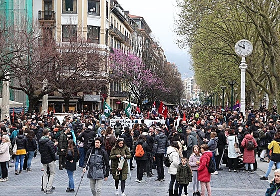 Buena parte de las manifestaciones de la ciudad empiezan y terminan en el Boulevard.