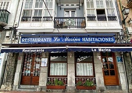 Restaurante La Marina en Castro Urdiales.