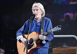 Benito Lertxundi, kontzertu batean.