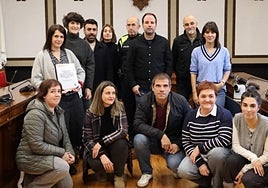 Representantes de las diversas áreas que han trabajado para sacar adelante el protocolo para la atención a mujeres víctimas de violencia machista.