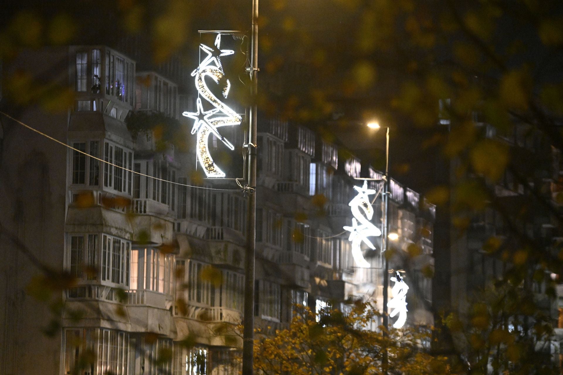 Se encienden las luces de Navidad en San Sebastián