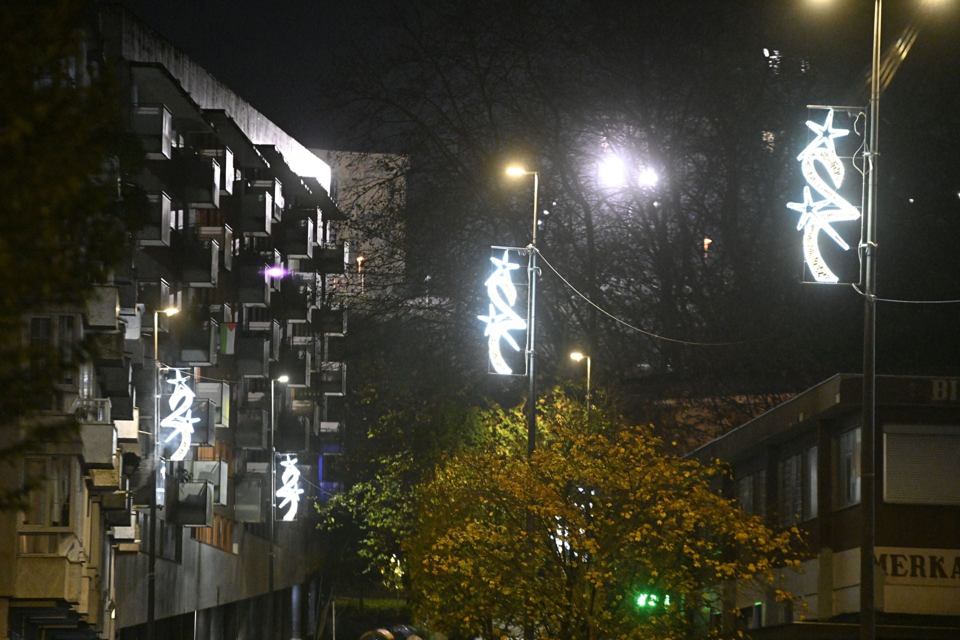 Se encienden las luces de Navidad en San Sebastián