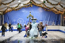 La pista es un lugar de diversión para los más pequeños de la casa.