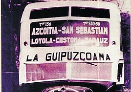Autocar Stewart de La Guipuzcoana, de 1934.