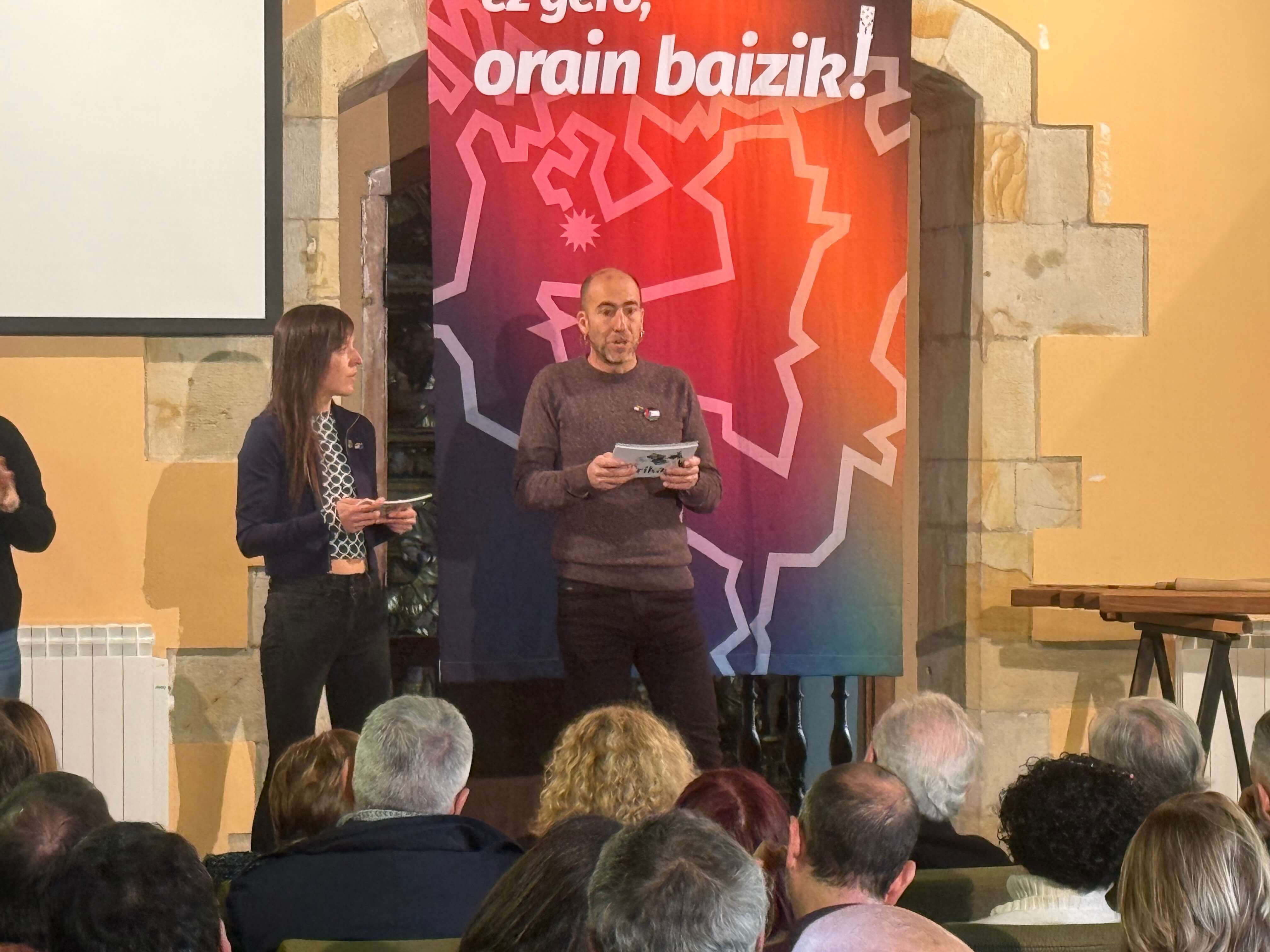 «Ez gero, orain baizik»: Korrikaren 45. urteurreneko omenaldia Oñatin