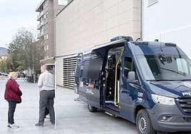 La furgoneta estuvo a mediados de este mes de noviembre.