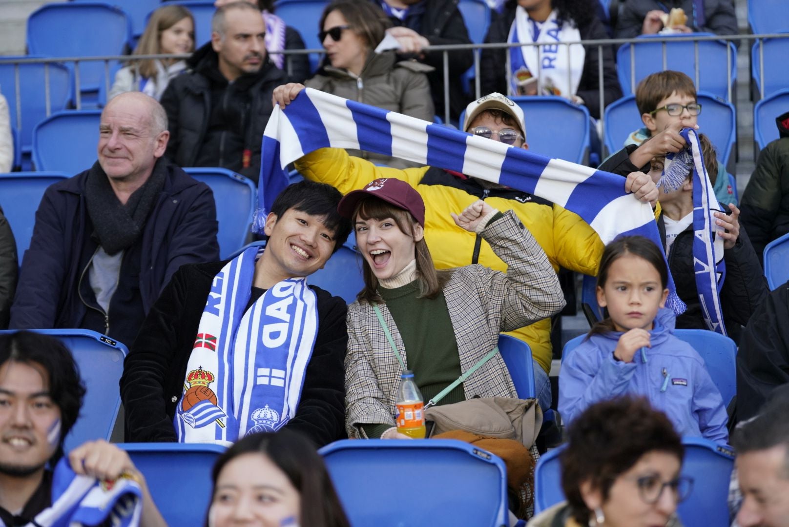 Búscate en las gradas de Anoeta