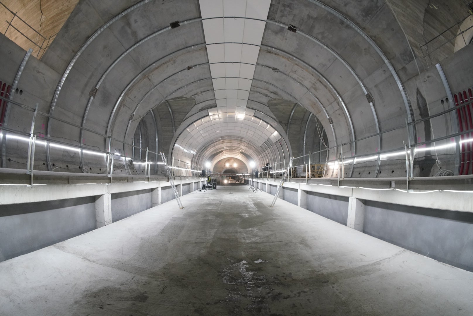 Así está ya la estación del Topo Centro - La Concha