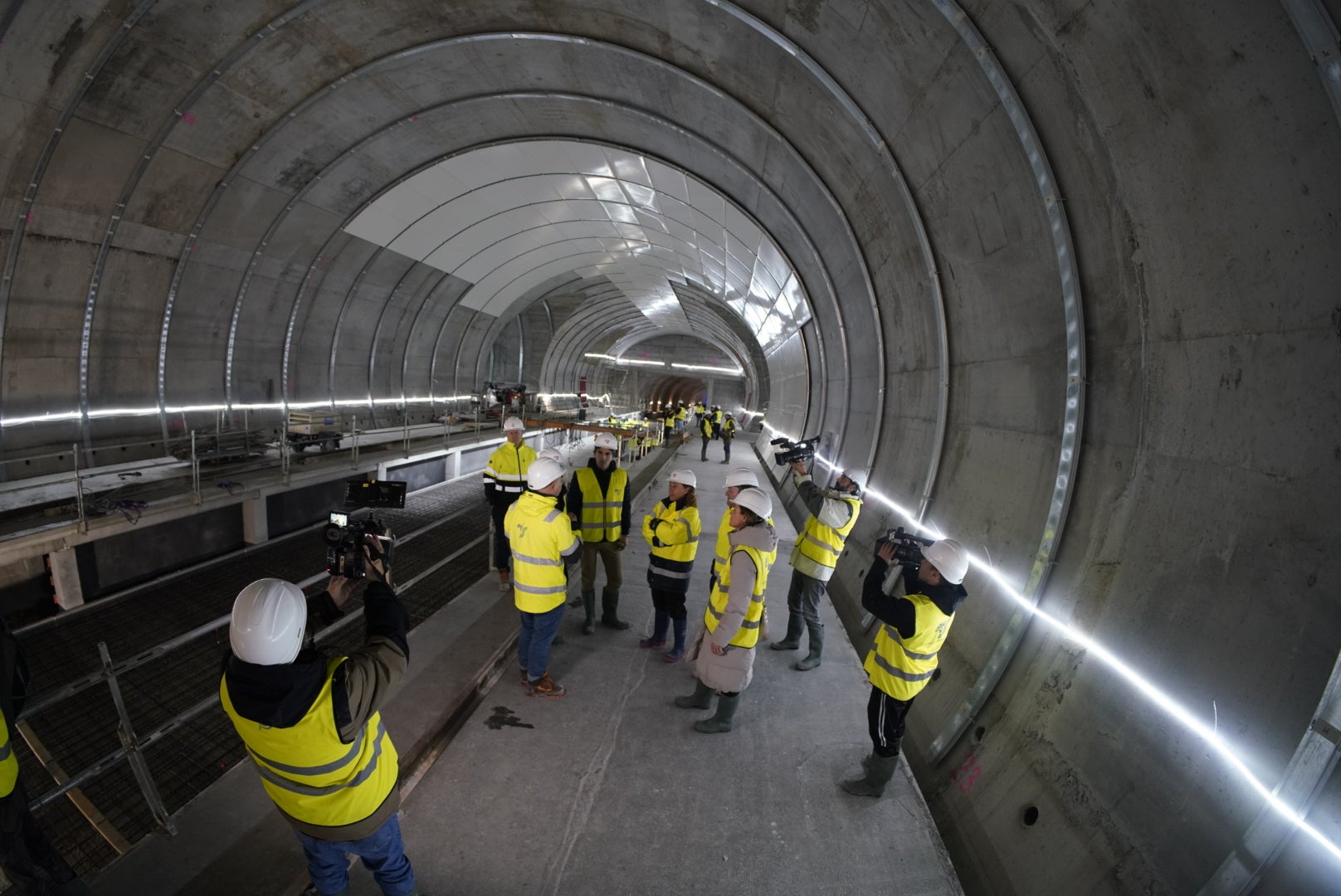 Así está ya la estación del Topo Centro - La Concha