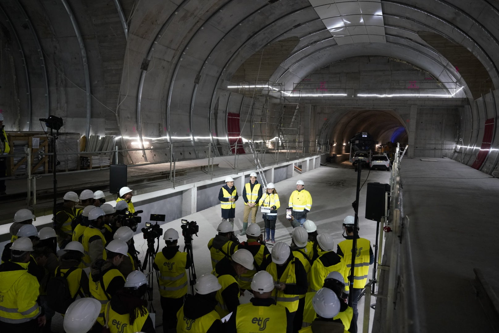 Así está ya la estación del Topo Centro - La Concha